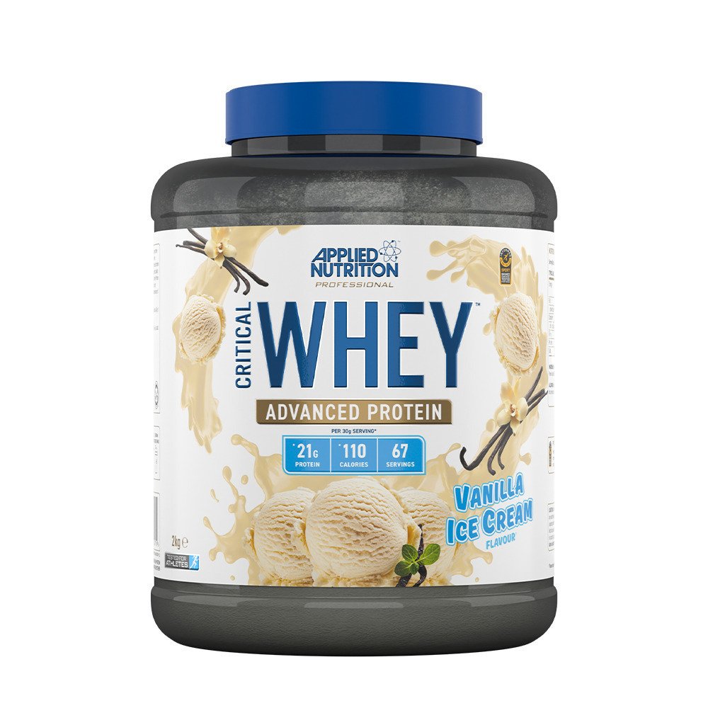 APPLIED NUTRITION CRITICAL WHEY PROTEIN 2KG VANILLA ICE CREAM