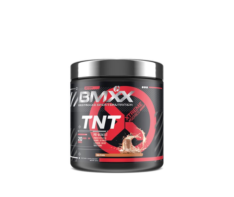 BMXX TNT – PRE WORKOUT NITRIC ACID FORMULA 320GR ICED COLA