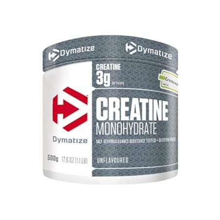 DYMITIZE CREATINE MONOHYDRATE 500GR UNLFLAVOURED POWDER