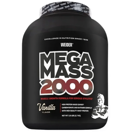 WEIDER MEGA MASS 2000 2,7kg VANILLA