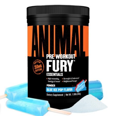 Animal Fury 30 servings Blue Ice Pop