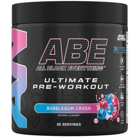 ABE - EXTREMELY POTENT PRE-WORKOUT POWDER 375Gr BUBBLE GUM