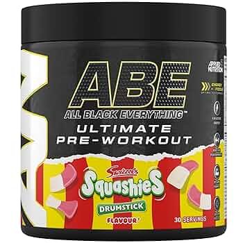 ABE - EXTREMELY POTENT PRE-WORKOUT POWDER 375Gr SQUASHIES