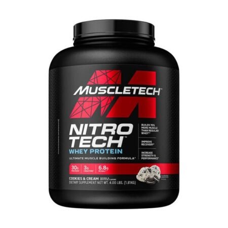 MUSCLE TECH NITRO-TECH 1.8KG COOKIES CREAM
