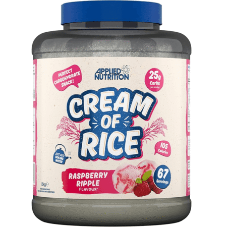 APPLIED NUTRITION CREAM OF RICE 2KG RASPBERRY RIPPLE