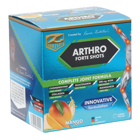ZKONZEPT ARTHRO FORTE SHOTS 20 AMPOULES MANGO