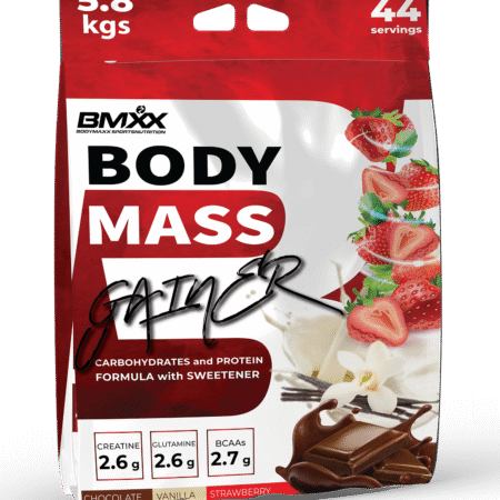 BMXX BODY MASS GAINER – CARBOHYDRATES AND PROTEIN 5.8KG CHOCOLATE