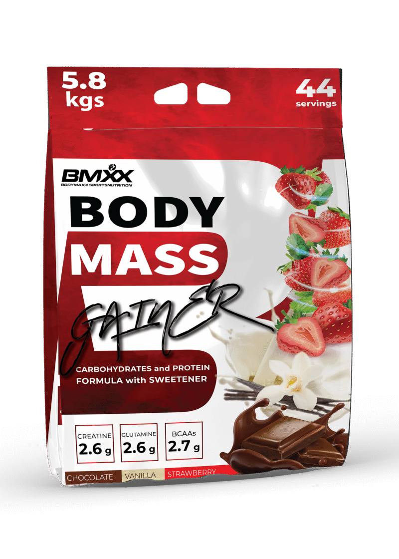BMXX BODY MASS GAINER – CARBOHYDRATES AND PROTEIN 5.8KG VANILLA