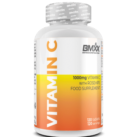 BMXX VITAMIN C + ROSE HIPS 120 TABLETS
