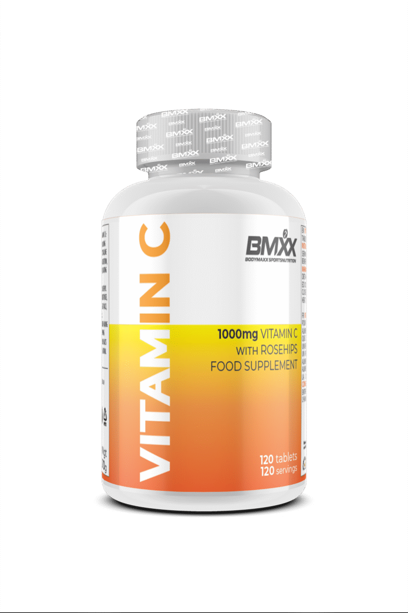 BMXX VITAMIN C + ROSE HIPS 120 TABLETS