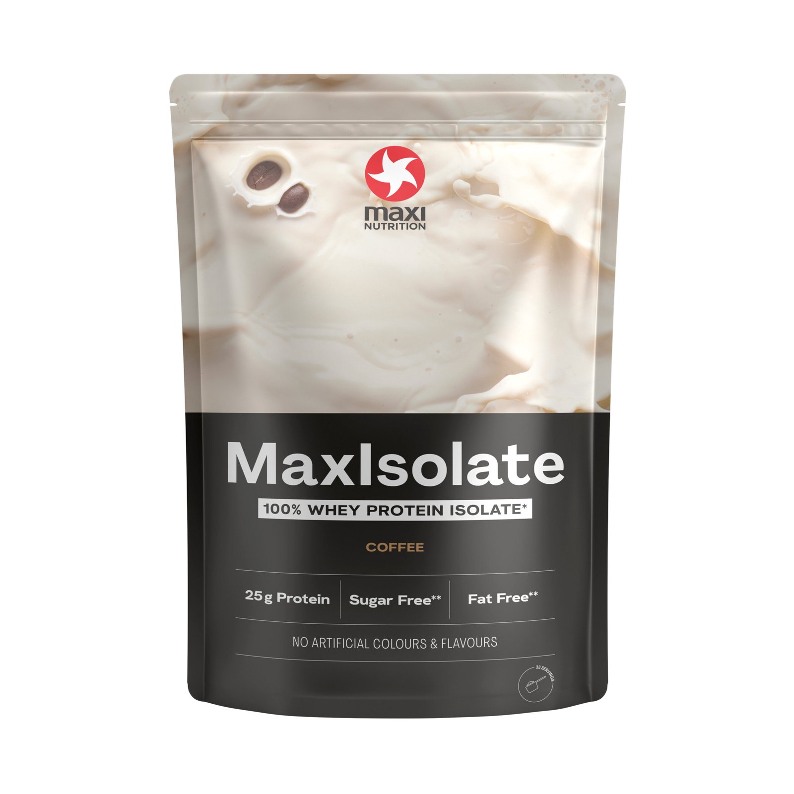 MAXI NUTRITION MAXISOLATE PROTEIN POWDER 1Kg COFFEE