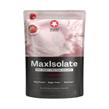 MAXI NUTRITION MAXISOLATE PROTEIN POWDER 1Kg STRAWBERRY