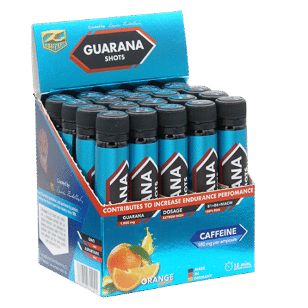 ZKONZEPT GUARANA 1,800 SHOTS 20 AMPOULES ORANGE