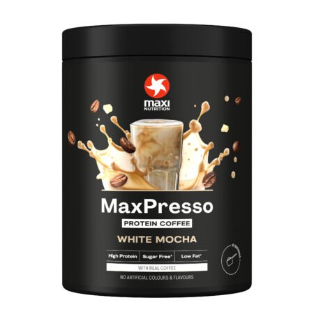 MAXI NUTRITION MAXPRESSO PROTEIN INFUSED COFFEE 300Gr WHITE MOCHA