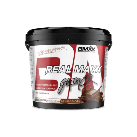 BMXX REAL MAXX GAINER – CARBOHYDRATES AND PROTEIN 5KG CHOCOLATE