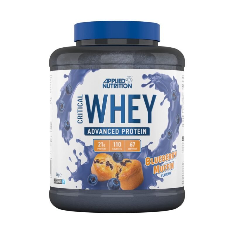 APPLIED NUTRITION CRITICAL WHEY PROTEIN 2KG BLUEBERRY MUFFIN