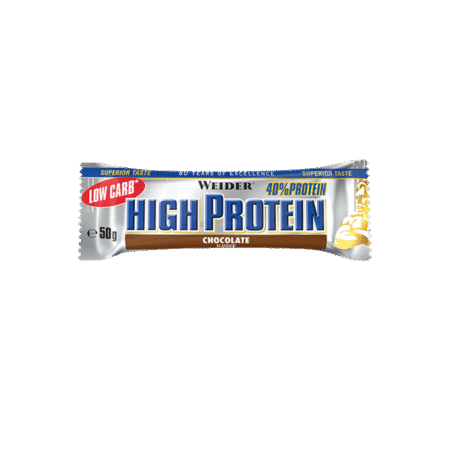 WEIDER HIGH PROTEIN BAR 50GR CHOCOLATE