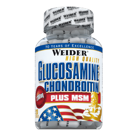 WEIDER GLUCOSAMINE - CHONDROITIN + MSM