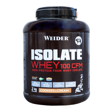 WEIDER ISOLATE WHEY 100 CFM 2Kg COOKIES CREAM