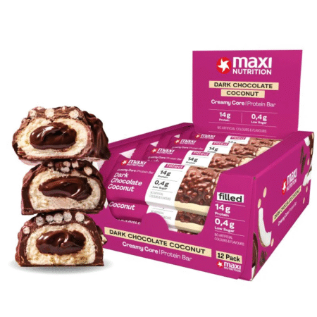 MAXI NUTRITION CREAMY CORE PROTEIN BAR 45 GR DARK CHOCOLATE COCONUT