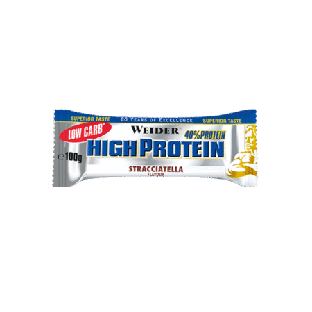 WEIDER HIGH PROTEIN BAR 50GR STRACCIATELLA