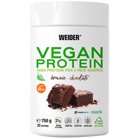 WEIDER VEGAN PROTEIN 750Gr BROWNIE-CHOCOLATE