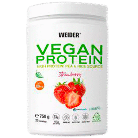 WEIDER VEGAN PROTEIN 750Gr STRAWBERRY