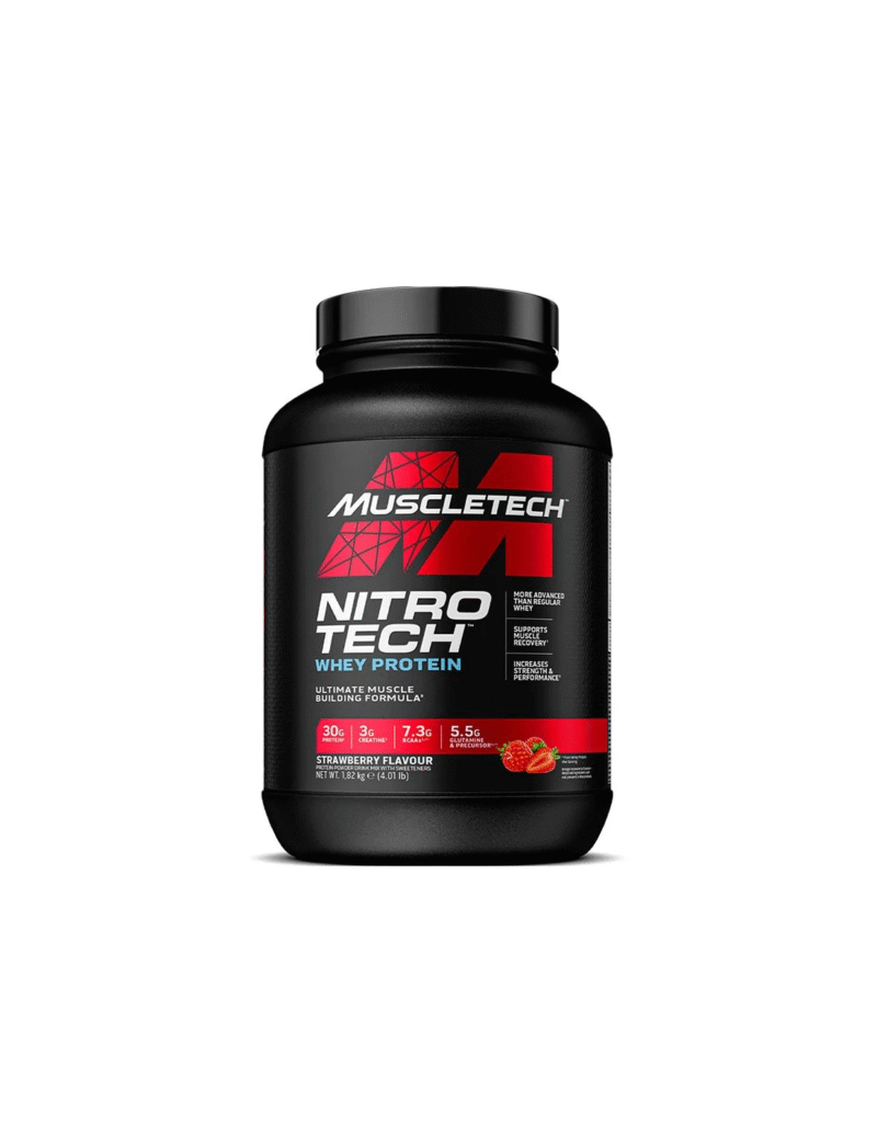 MUSCLE TECH NITRO-TECH 1.8KG STRAWBERRY