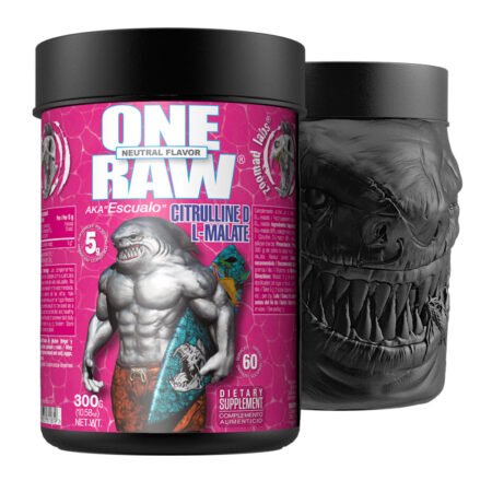 ZOOMAD LABS ONE RAW® CITRULLINE D,L-MALATE 300GR NEUTRAL FLAVOUR