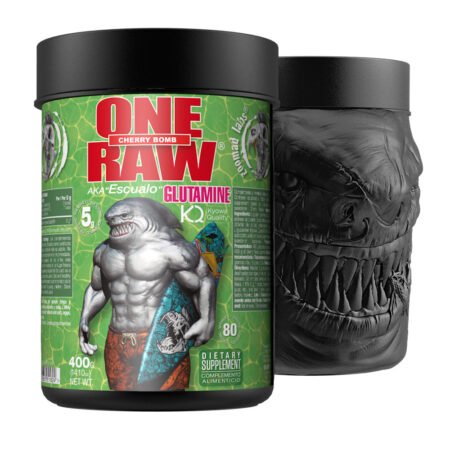 ZOOMAD LABS ONE RAW® GLUTAMINE 400GR CHERRY BOMB