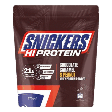 Snickers Protein Powder – Chocolate Caramel & Peanut 875g