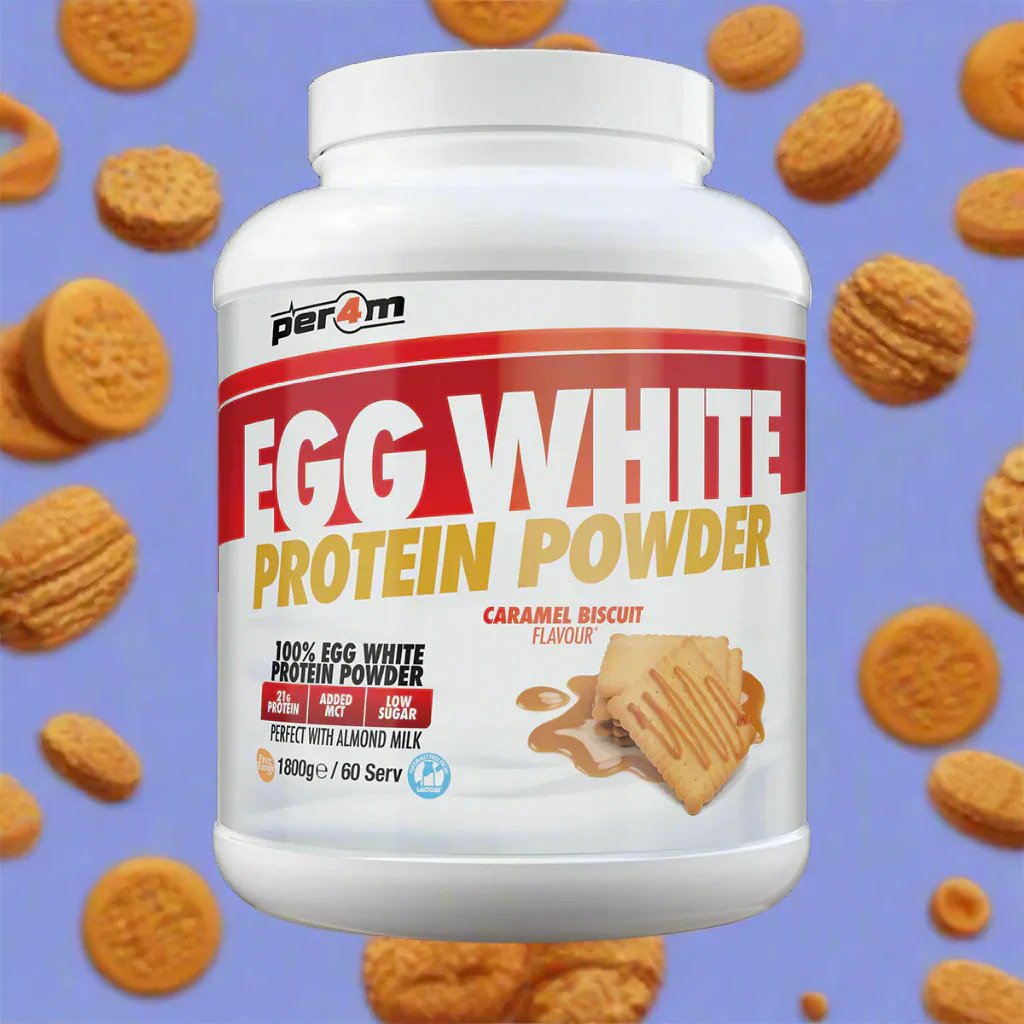 PER4M EGG WHITE PROTEIN 1.8Kg CARAMEL BISCUIT