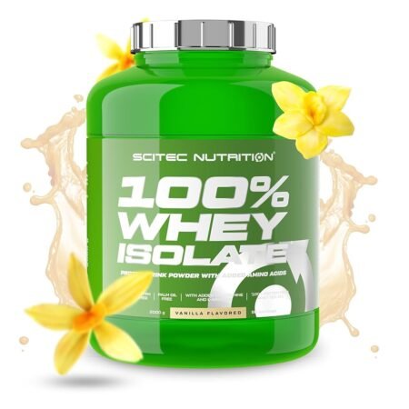 SCITECH 100% WHEY ISOLATE 1,816KG VANILLA