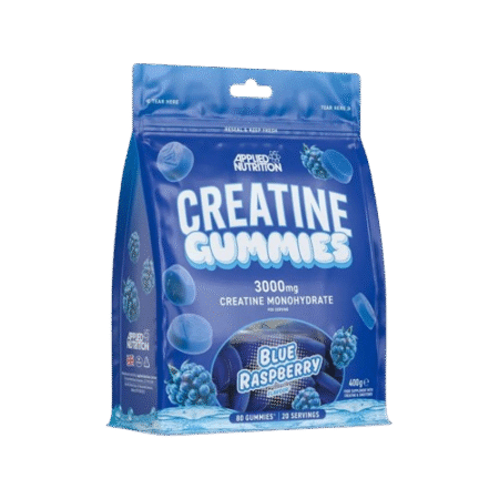 APPLIED NUTRITION CREATINE MONOHYDRATE GUMMIES (20 Servings) BLUE RASPBERRY
