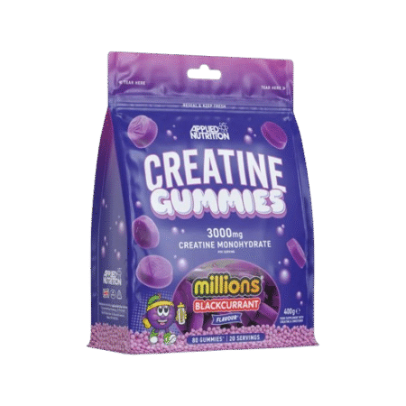 APPLIED NUTRITION CREATINE MONOHYDRATE GUMMIES (20 Servings) BLACK CURRANT