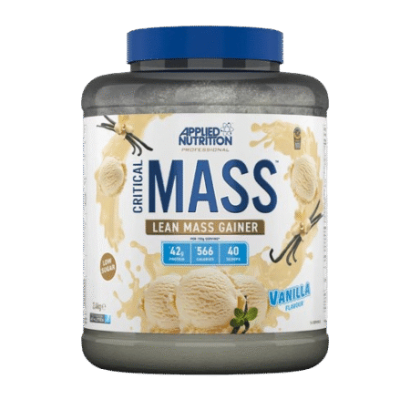 APPLIED NUTRITION CRITICAL MASS PROFESSIONAL – LEAN MASS GAINER 2.4KG VANILLA