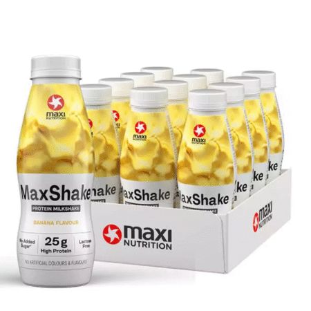 MAXI NUTRITION MAXSHAKE PROTEIN MILKSHAKE BANANA 330 ml FREE LACTOSE