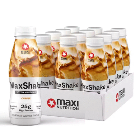 MAXI NUTRITION MAXSHAKE PROTEIN MILKSHAKE COFFEE 330 ml FREE LACTOSE