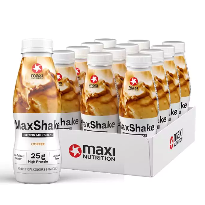 MAXI NUTRITION MAXSHAKE PROTEIN MILKSHAKE COFFEE 330 ml FREE LACTOSE