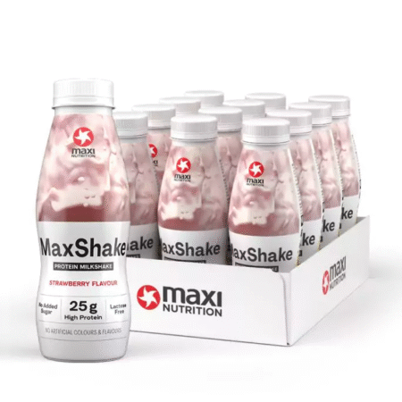 MAXI NUTRITION MAXSHAKE PROTEIN MILKSHAKE STRAWBERRY 330 ml FREE LACTOSE