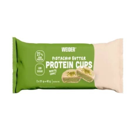 WEIDER NUTRITION PISTACHIO BUTTER PROTEIN CUPS 2 x 21Gr