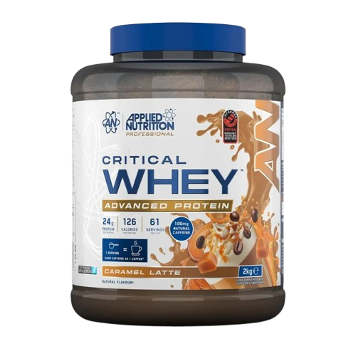APPLIED NUTRITION CRITICAL WHEY PROTEIN 2KG CARAMEL LATTE