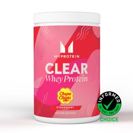MYPROTEIN CLEAR WHEY PROTEIN POWDER 509Gr CHUPA CHUPS STRAWBERRY