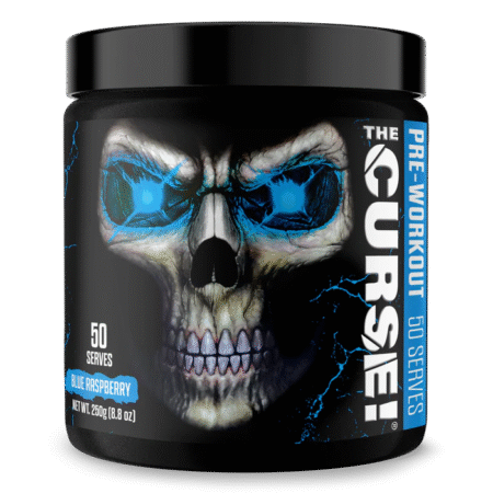 THE CURSE! PRE-WORKOUT 250Gr BLUE RASPBERRY