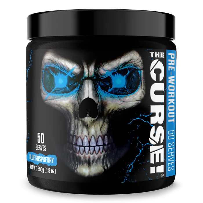 THE CURSE! PRE-WORKOUT 250Gr BLUE RASPBERRY