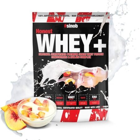 #SINOB HONEST WHEY+ 820g PEACH YOGURT