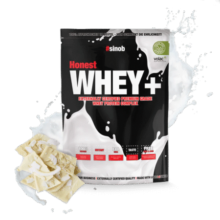 #SINOB HONEST WHEY+ 820g WHITE CHOCOLATE COCONUT
