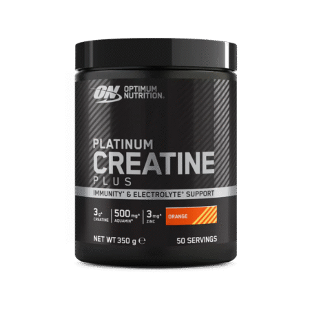 ON PLATINUM CREATINE PLUS POWDER - 350g ORANGE