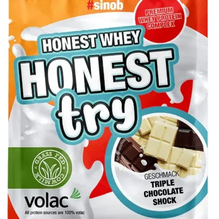 #SINOB HONEST WHEY+ 30Gr TRIPLE CHOCOLATE SHOCK