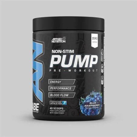 APPLIED NUTRITION ABE PUMP - ZERO STIM PRE-WORKOUT 500GR BLUE RASPBERRY